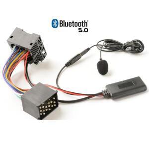 Bluetooth 5.0 음악 오디오 어댑터 마이크 케이블 BMW 호환 E46 320i CD 2002-2006 10pin aux 보조 부품 포