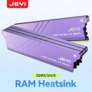 열패드가있는 JEYI 메모리 RAM 방열판 PC 용 데스크탑 쿨러  방사선 방출 DIY