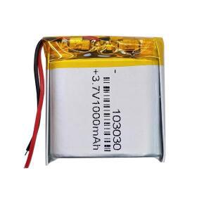1-10PCS 103030 3.7V 1000mAh 리튬 폴리머 충전식 배터리 MP3 블루투스 헤드셋 스피커 팬 공기 청정기 스마
