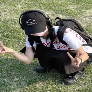 얼굴 캡모자 캡모자 이두나모자 검정색 작아보이는 대두 볼캡 롬버스베이직