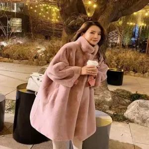 가벼운코트 보들보들 가벼운 루즈핏 겨울 심플 데일리 여성 코트
