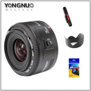 Yongnuo 35mm 렌즈 F2 canon Nikon 카메라 용 광각 대형 조리개 고정 자동 초점