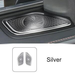 메르세데스 벤츠 GLC X254 23-25 도어 스피커 패널 트위터 그릴 커버 스테인레스 스틸 스티커 인테리어 자