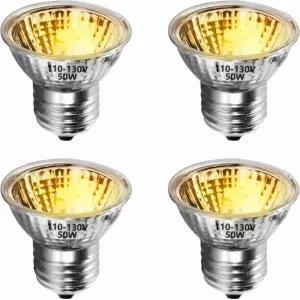 GOZILA 4 PCS 50W 파충류 열 램프 E27 UVA UVB 전구 거북이용 수염 용 뱀