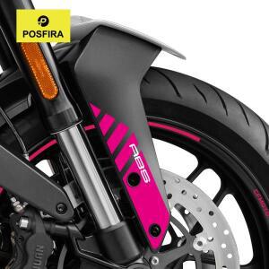 POSFIRA 바이크 오토바이 프론트 펜더 스티커 비닐 데칼 CFMoto 800NK CF NK 2023-2024 머드가드 액세서리