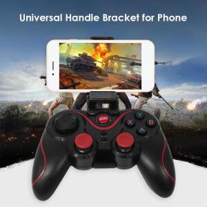 무선 컨트롤러 게임 패드 모바일 홀더 안드로이드 IOS 전화 용 긴 재생  조이스틱