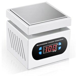 Soiiw 110V 350W 납땜 핫 플레이트 LED 마이크로컴퓨터 전기 예열 납땜 스테이션 용접기 핫 플레이트 재작업 히터 랩 100X100mm 플레이트