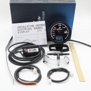 GReddi 7 색 터보 부스트 게이지 자동차 멀티 LCD 디지털 디스플레이 레이싱 미터 수온 오일 온도 62mm 2.5