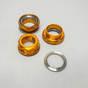 초경량 CNC 알루미늄 헤드셋 1-1/8인치 밀폐형 베어링 외부 컵 (3sixty Pikes 트라이폴드 접이식 자전거 부