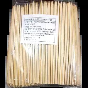대나무꼬지 (15cm 1000입)X5 식당용 작업효율 고기꼬치 식품안전 한식당
