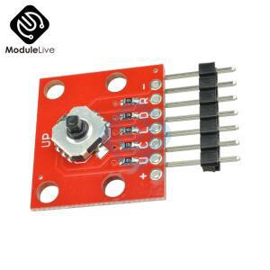 Arduino용 촉각 스위치 브레이크 아웃 Dev 모듈 컨버터 보드 5 웨이 채널