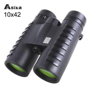 Asika  10X42 쌍안경 HD BAK4 군용 고출력 망원경   야외 스포츠 조류 관찰 캠핑