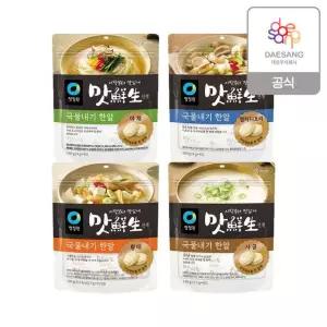 청정원 맛선생 국물내기 한알 4종 2개(80알) 골라담기