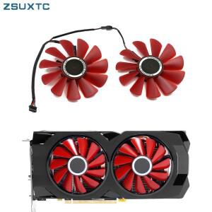 XFX RX570 RS 비디오 그래픽 카드용 85mm 4핀 FDC10U12S9-C GPU 팬 교체 팬으로 냉각