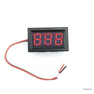 DC 4.5V-30V 방수 디지털 전압계 자동차 보트 오토바이 0.56 인치 LED 디스플레이 볼트 측정기 미니 테스터