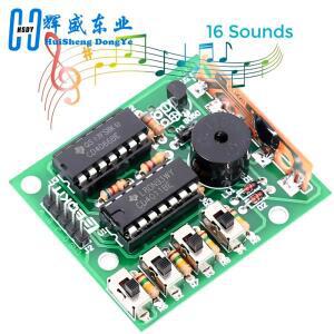 16 뮤직 사운드 박스 보드 톤 전자 모듈 DIY 키트 부품 납땜 연습 아두이노용