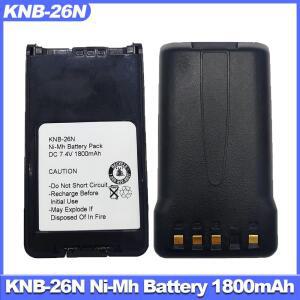 KNB-26N 1800mAh 7.4V 니켈 수소 배터리 워키 Kenwood TK-2140 양방향 라디오 교체