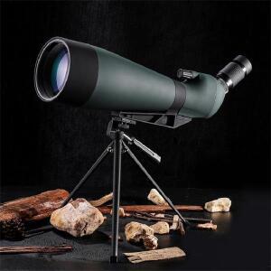 단안 25-75x100 MM 스포팅 스코프 삼각대 스탠드 망원경 FMC Porro 쌍안경 조류 관찰 고출력 긴