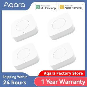 Aqara 무선 미니 스위치 ZigBee APP 원격 제어 3 가지 방법 스마트 홈 비상 버튼 도어 벨 게이트웨이 및 Ho