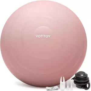 YOTTOY 파열 방지 운동공, 운동, 요가 및 임산부용, 물리 치료 피트니스에 적합한 초두께 운동공