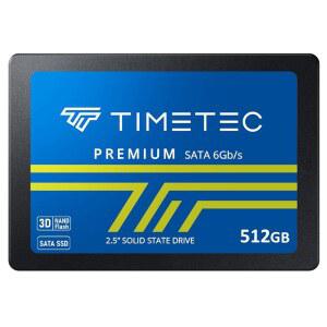 타임텍 512GB SSD 3D NAND SATA III 6Gb /s 2.5인치 7mm (0.28인치) 읽기 속도 최대 550MB /s SLC 캐시 성능 향상 PC 컴퓨터 데스크탑 및 노트북용 내부 솔리드 스테이트 드라이브(512GB)