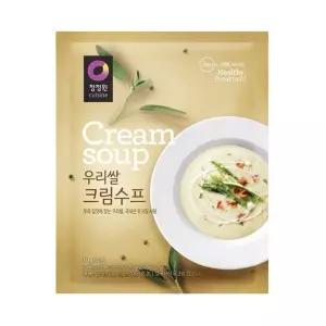 청정원 우리쌀 크림 수프 60g X 5개 청정원 우리쌀수프 수프 청정원수프