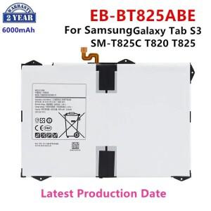 호환 갤럭시 호환 탭 S3 9.7 인치 SM-T825C T820 용 새 EB-BT825ABE 6000mAh 태블릿 교체 배터리