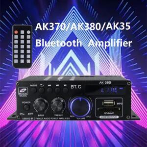 AK370/AK380/AK35 블루투스 앰프 사운드 HIFI 2.0 채널 저음   RCA SD USB 플래시 드라이브 오디오
