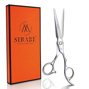 SIRABE 고급 전문 헤어 커팅 가위 날 살롱 헤어드레싱용 위한 홈 매우 스타일링 - 스테인리스 정밀한 스틸 및 날카로운 440C 이발소 절단을 헤어컷
