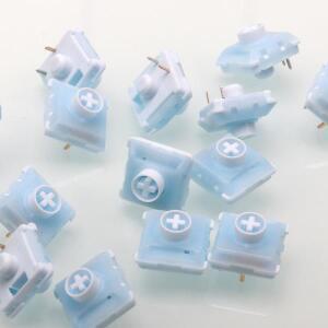 Kailh Winter Mini 로우 프로파일 스위치 클릭 50g /MX/Hitbox 기계식 키보드용 핫스왑 가능 프리루브드