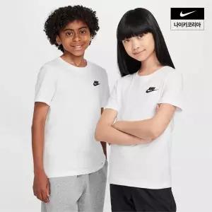 매장정품 NIKE 나이키 브랜드관 아동 스포츠웨어 주니어 티셔츠 FZ5177-100 1833306