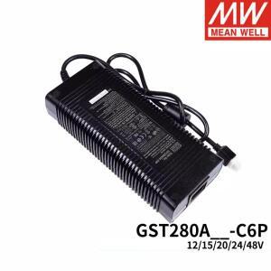 민웰 GST280A12-C6P 280W AC-DC 고뢰성 어댑터