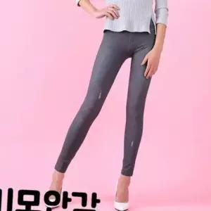 MC-SS549 제작기간소요 심플블랙 레깅스 기모안감