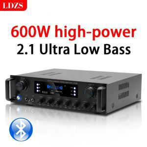 AV-628BT 하이파이 디지털 블루투스 오디오 앰프 MP3 채널 2.1 사운드 파워 스테레오 가정용 자동차 스피커