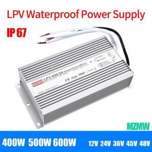 방수 스위칭 전원 공급 장치 조명 변압기 SMPS 정전압 드라이버 400W AC-DC 12V IP67