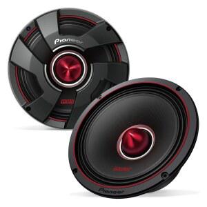파이오니어 P.R.O. 시리즈 TS-M801PRO 8 U201D 스피커(페어) U2013 600W MAX 하이 SPL 빌드 및 프로 레벨 차량 오디오에 완벽합니다 VDZ