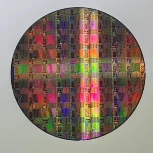 실리콘 웨이퍼 12 8 6 인치 CPU 기술 감각 장식 생일 선물 리소그래피 칩 회로 반도체