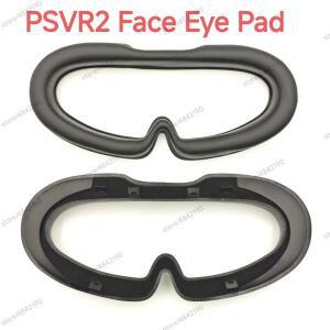 PSVR2 헤드셋 용 프리미엄 가죽 소프트 페이스 패드 쿠션 워셔블 아이 마스크 프레임 교체 폼 커버 액세서