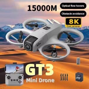2026  5G HD 항공 GPS 8K 가용 드론 GT3 리모컨 사진 촬영 듀얼 카메라 장난감 UAV 안드로이드 IOS용
