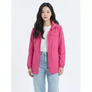 크로커다일레이디핑크 크로커 탈부착 후드 스트링 점퍼 CLCSJP203