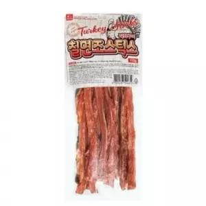 부드러운 강아지간식 애견간식 수제간식 칠면조스틱스 110g