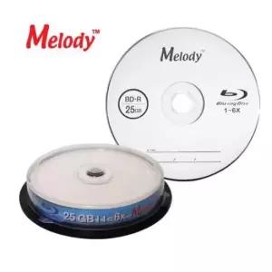 공시디 (멜로디)블루레이 6배속 BD-R CAKE 25GB 10P
