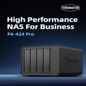 TERRAMASTER F4-424 Pro NAS 스지-4Bay 코어 i3 8 스레드 CPU 32GB 5 RAM 네트워크 부착 디스크리스