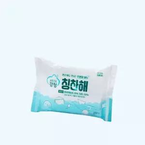 강청 무첨가 칭찬해 주방비누 250g 식물성유지 세제 녹색기술제품 무첨가주방비누 4886643