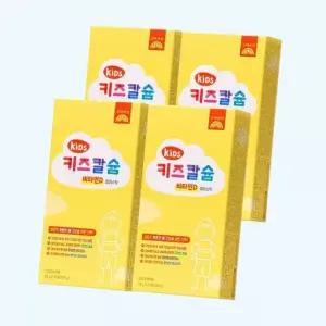 고려은단 키즈 어린이 칼슘 비타민D 젤리스틱 15포 4개 4965554