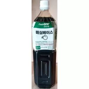 프레시원 매실베이스 (1.5L 6배희석 매실농축액) 달콤한과일맛/매실드레싱용/과일베이스용/회식용/우메시럽
