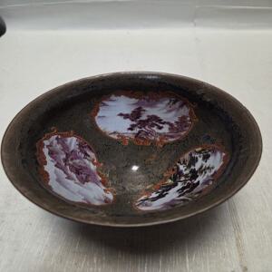 송대 철화 산수문 다완 지름14cm 단초마을 골동품/수집품/도자기