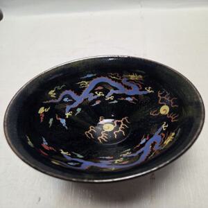 송대 철화 쌍용문 다완 지름14cm 단초마을 골동품/수집품/도자기