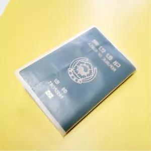 반투명 PVC 여행용 여권케이스 여권지갑 투명 커버 1개