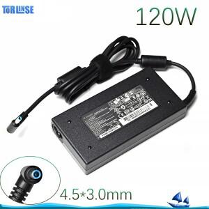 HP ENVY 15 17 TPN-Q173 710415-001 15-5102na 15-AX033 HSTNN-CA25용 4.5x3.0mm 19.5V 6.15A 120W AC 노트